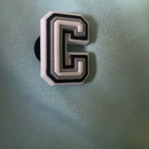 Letter C charm